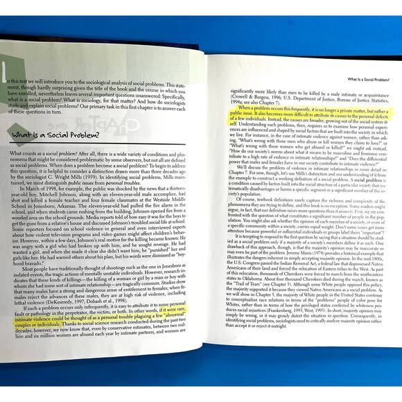 Social Problems: Society in Crisis – Fifth Edition by Daniel J. Curran Hardcover - Picture 5 of 8